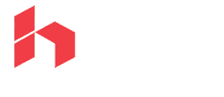 Macomb Condo Transformation 16 Red geometric logo with "HEARTH" text on transparent background.