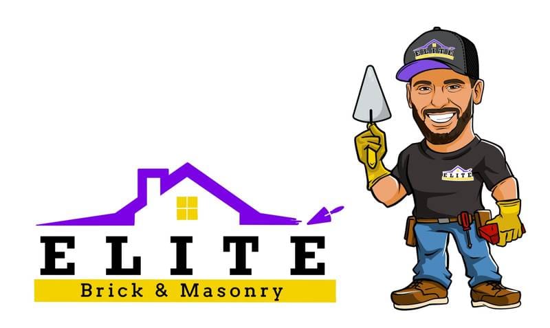 a cartoon of a man holding a trowel
